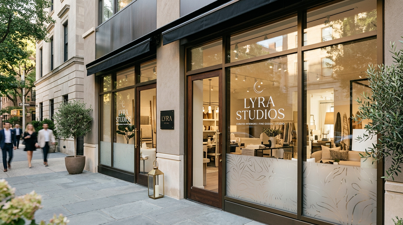 Branded storefront graphics